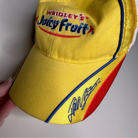 Nascar Juicy Fruit Juan Pablo Montoya Racing hat Chase authentic drivers line - Picture 5 of 12